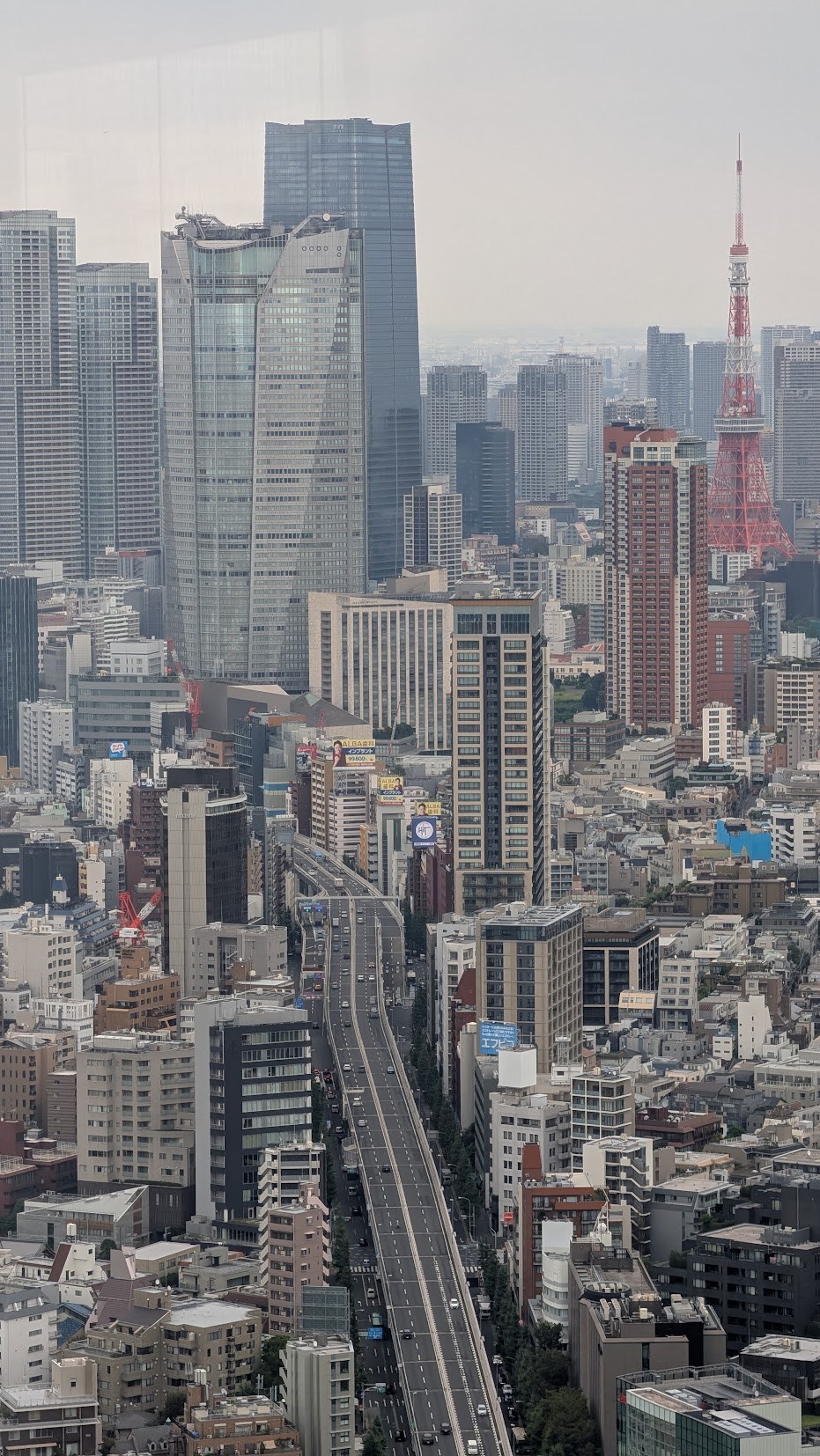 Tokyo’s skyline viewed from Shibuya Sky